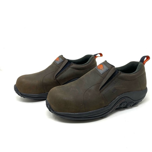 Merrell Men's Jungle Moc Leather Comp Toe SD+ Work Shoe J099381 - Picture 2 of 7